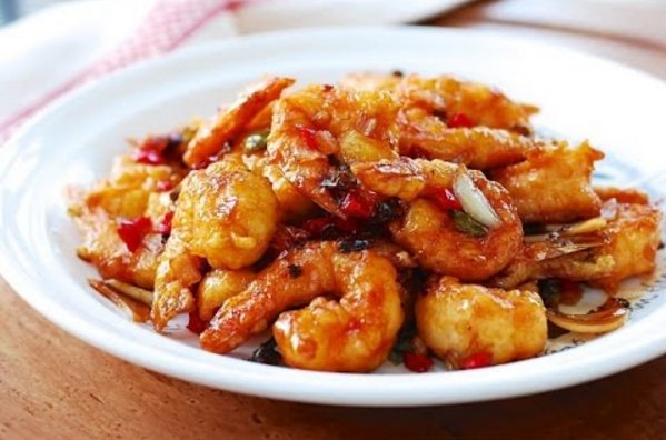 Sweet and Spicy Shrimp! (Filipino Style) - ATBP